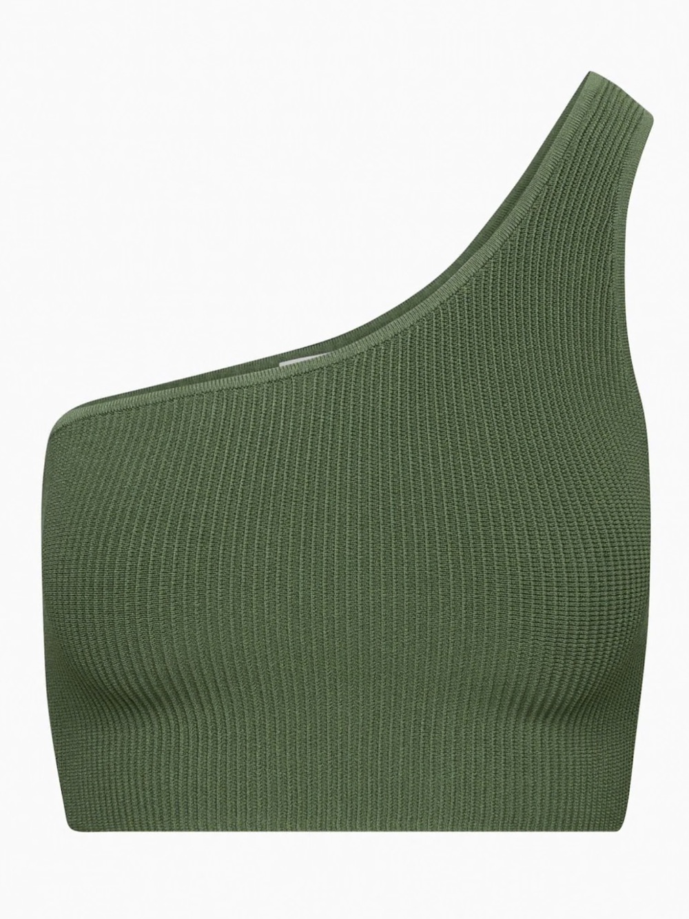 Aritzia One-Shoulder Ribbed Crop Top